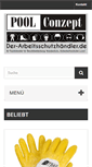 Mobile Screenshot of pool-conzept.de